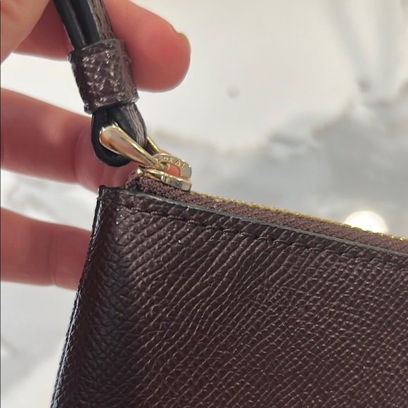 Coach Raspberry Wristlet - Picture 2 of 5